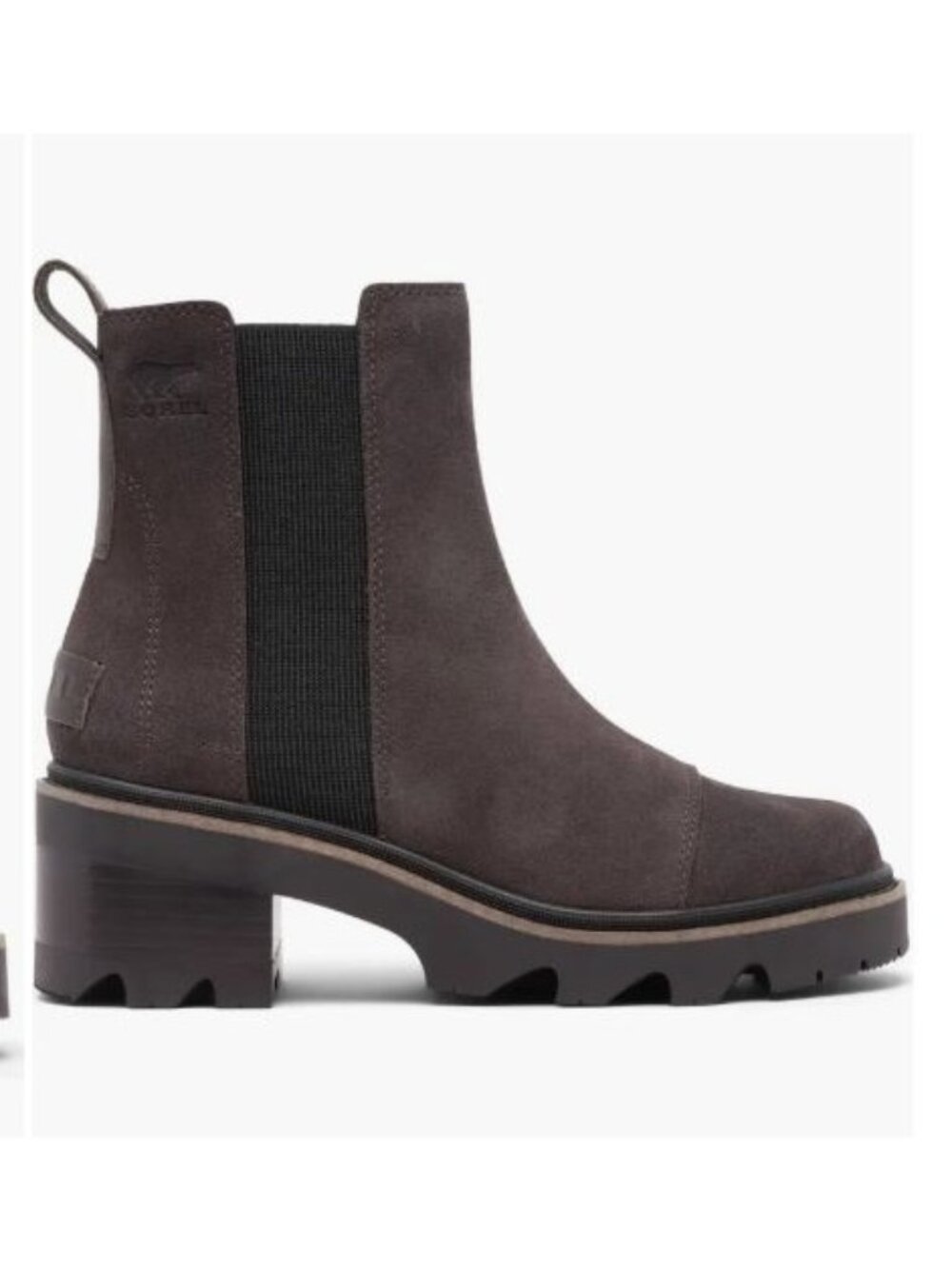 NEW Sorel Joan Now Chelsea Boots Outdoors City Y2K Chocolate Brown Womens 9